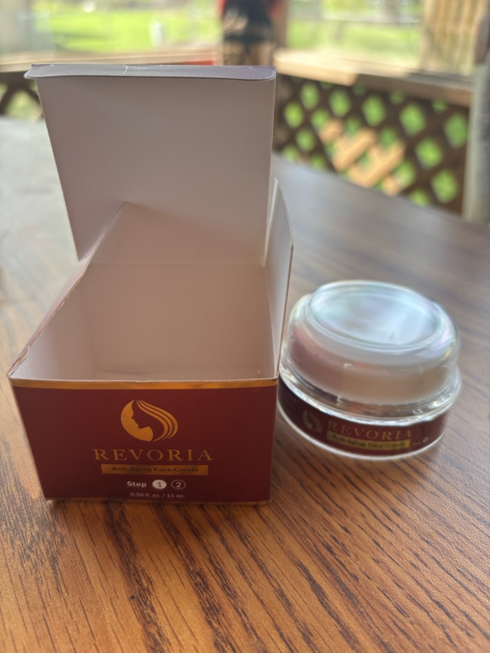 Revoria Women's Moisturizing Face Cream - Red and Gold Packaging